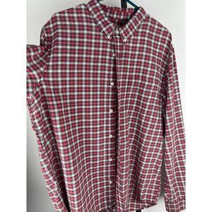 Denim & Supply  by Ralph Lauren  mens red plaid shirt XL  48 chest